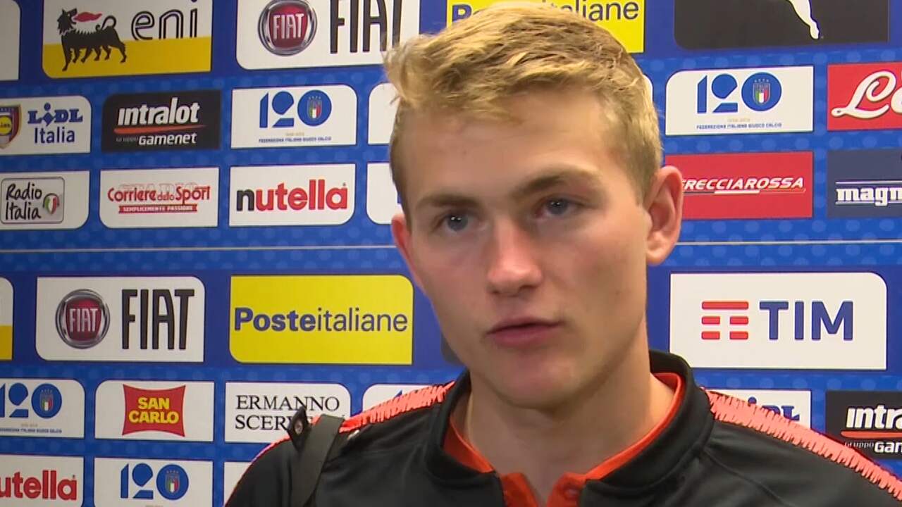 De Ligt vindt dat Oranje hele eerste helft 'slap' speelde