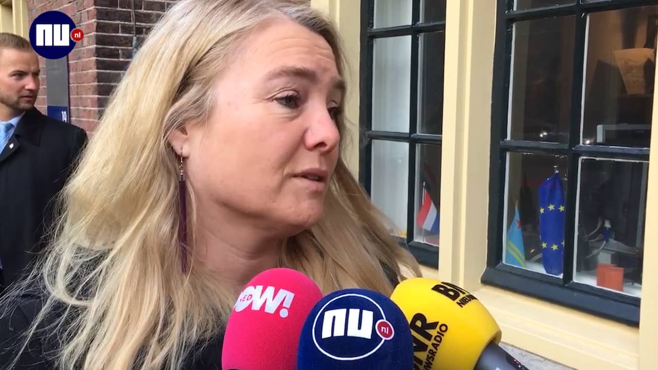 Beeld uit video: VVD'ers betreuren opstappen minister Van der Steur
