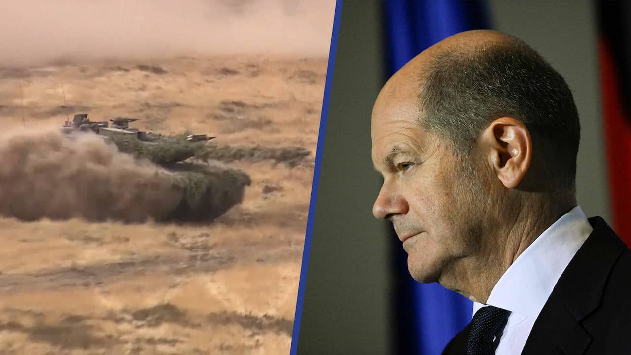 Beeld uit video: Duitsland: 'Tanks naar Oekraïne sturen is het juiste om te doen'