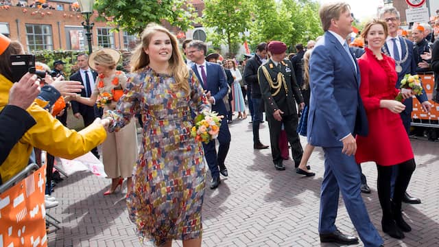 Amalia is niet bang het voortouw te nemen.