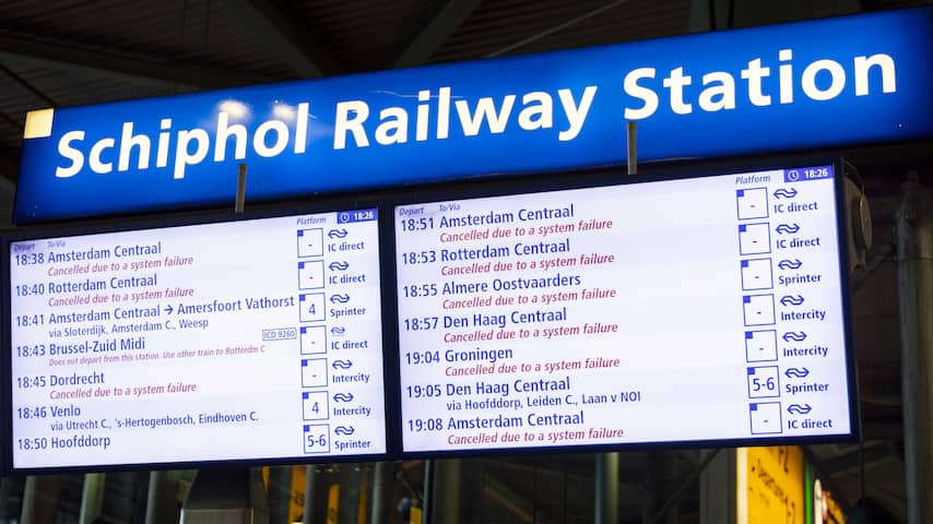 Treinstoring Schiphol Nog Niet Verholpen, Ook Elders Nog Problemen Op Het  Spoor | Binnenland | Nu.Nl