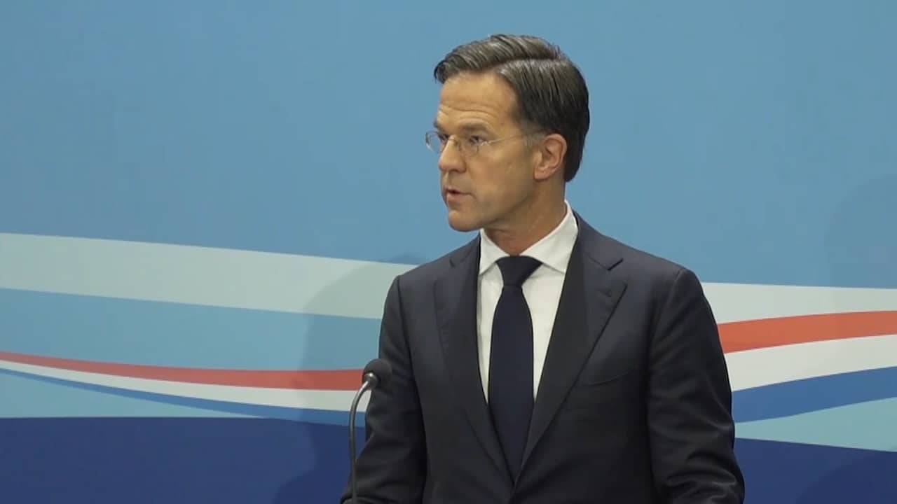 Beeld uit video: Rutte over rapport toeslagenaffaire: 'Kunnen ons er alleen voor schamen'