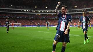 Messi rondt schitterende aanval PSG af tegen Benfica