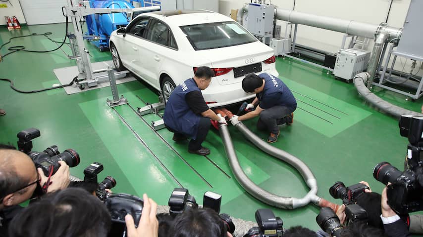 Emissietest Audi in Zuid-Korea