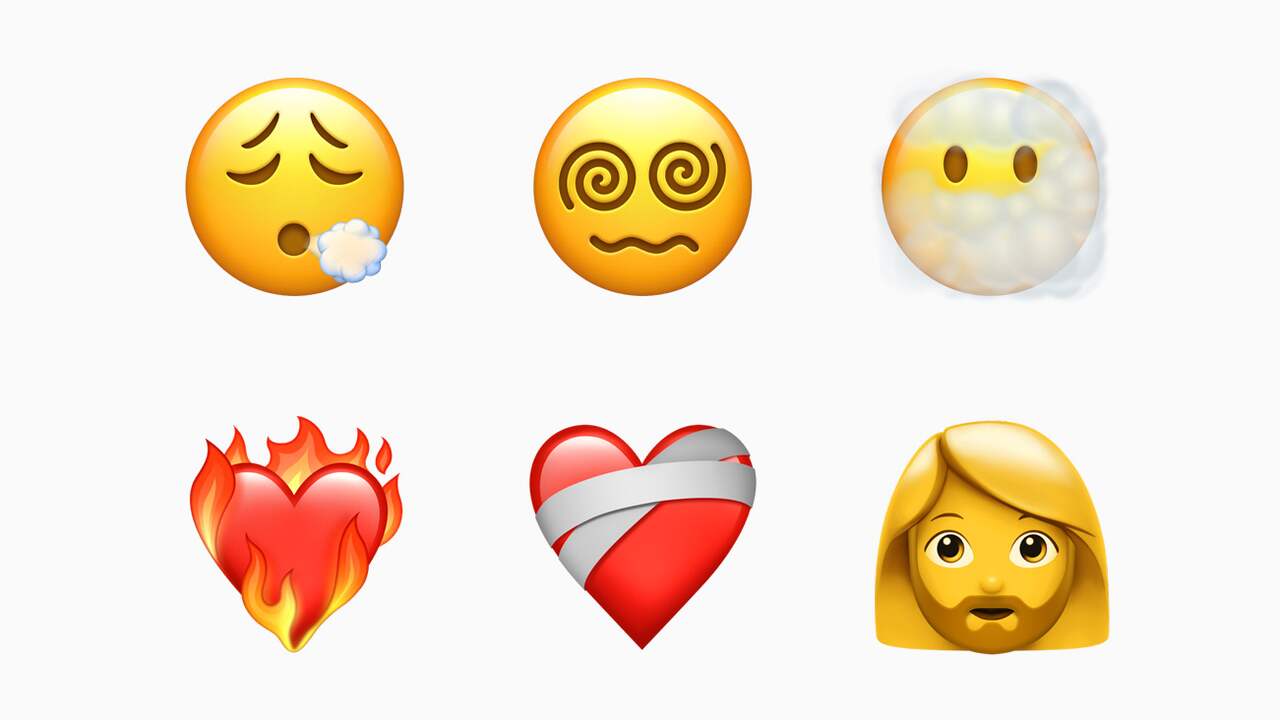 Er zijn 217 nieuwe emoji's toegevoegd.