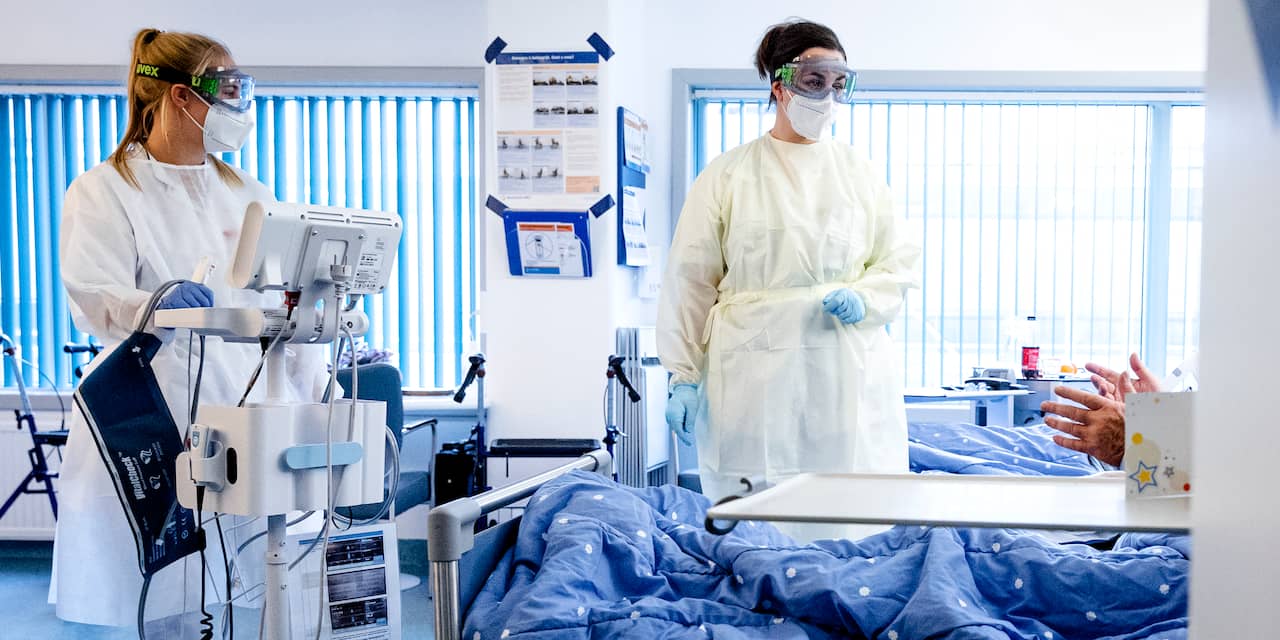 Aantal patiënten in ziekenhuizen stijgt verder