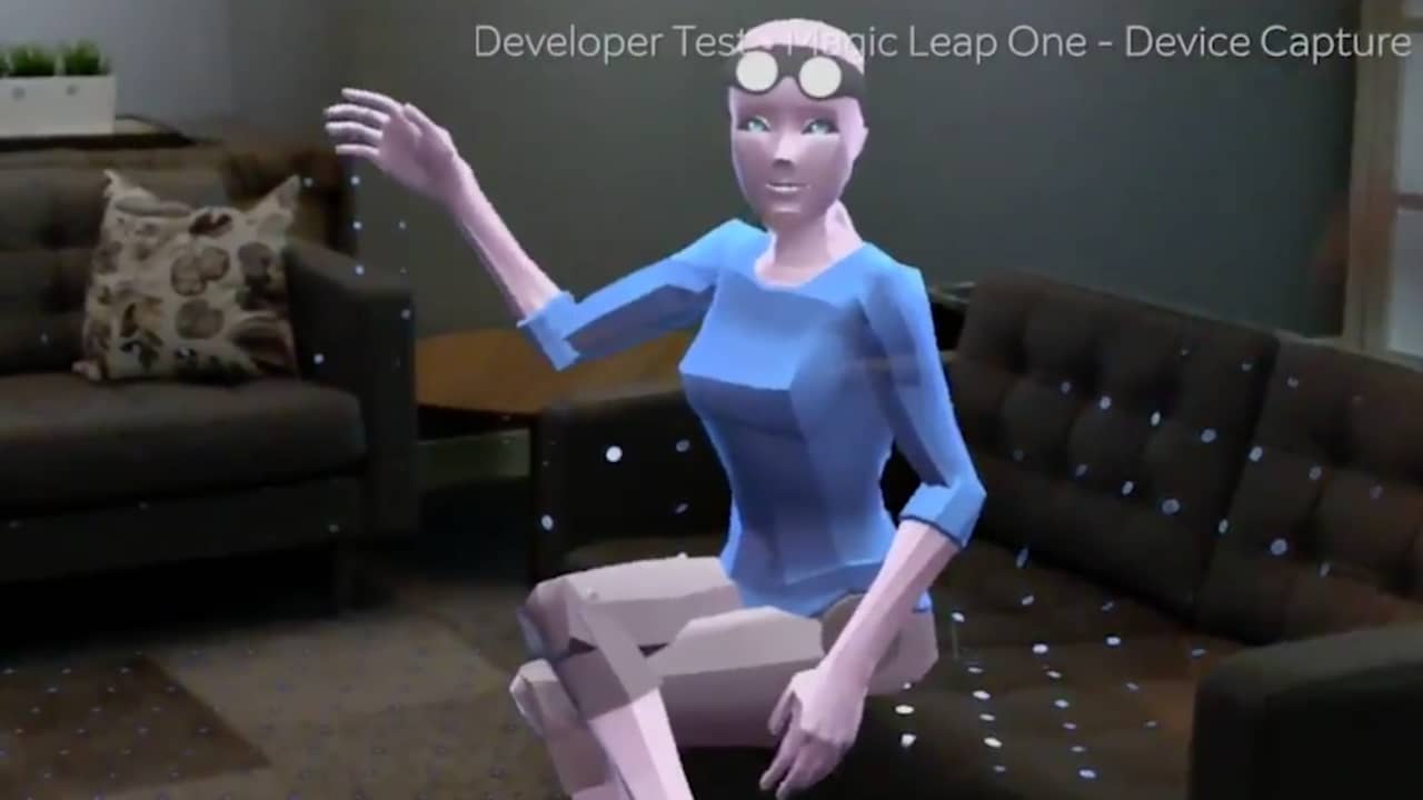 Beeld uit video: 3D-personage reageert op brildrager in vernieuwde AR-technologie