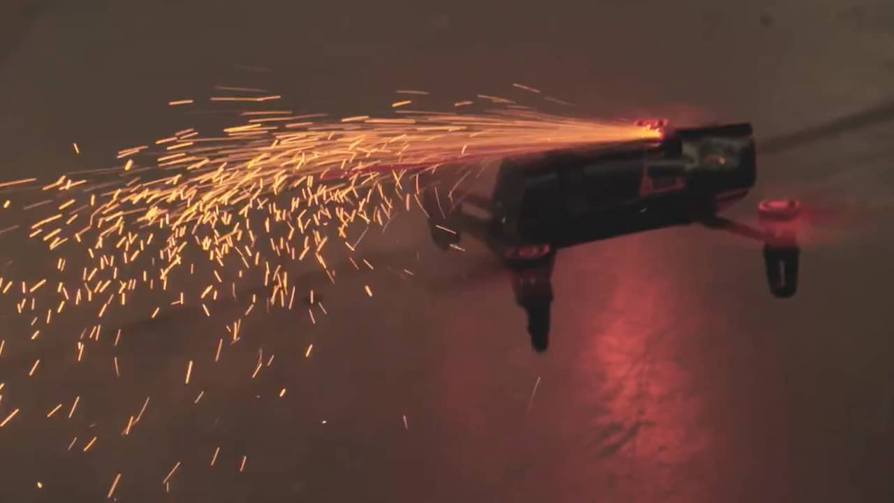 Beeld uit video: Drones in Nederlandse wedstrijd uit lucht gehaald