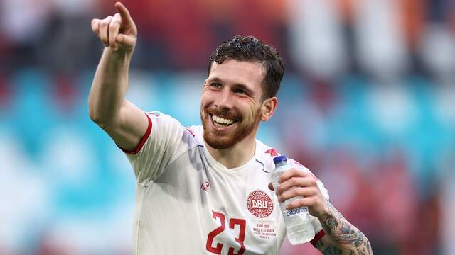 Pierre-Emile Højbjerg was dit toernooi van grote waarde voor Denemarken met drie assists.