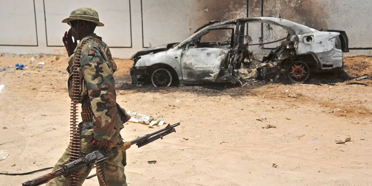 Dodental na aanslag op Somalisch hotel stijgt naar 26, tientallen gewonden