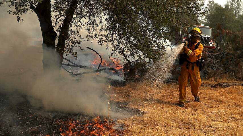 Dodental grootschalige natuurbranden Californië stijgt naar vijf