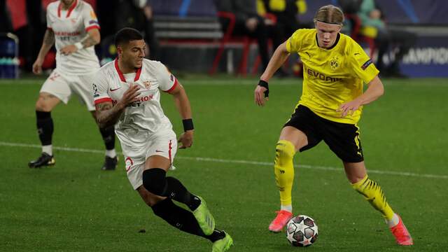 Erling Haaland was woensdag opnieuw goud waard voor Borussia Dortmund.