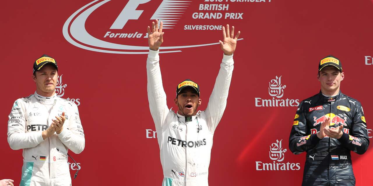 Verstappen spreekt van 'maximaal resultaat' na podiumplek op Silverstone