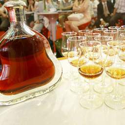 Verkoop van cognac vorig jaar met bijna een derde omhoog