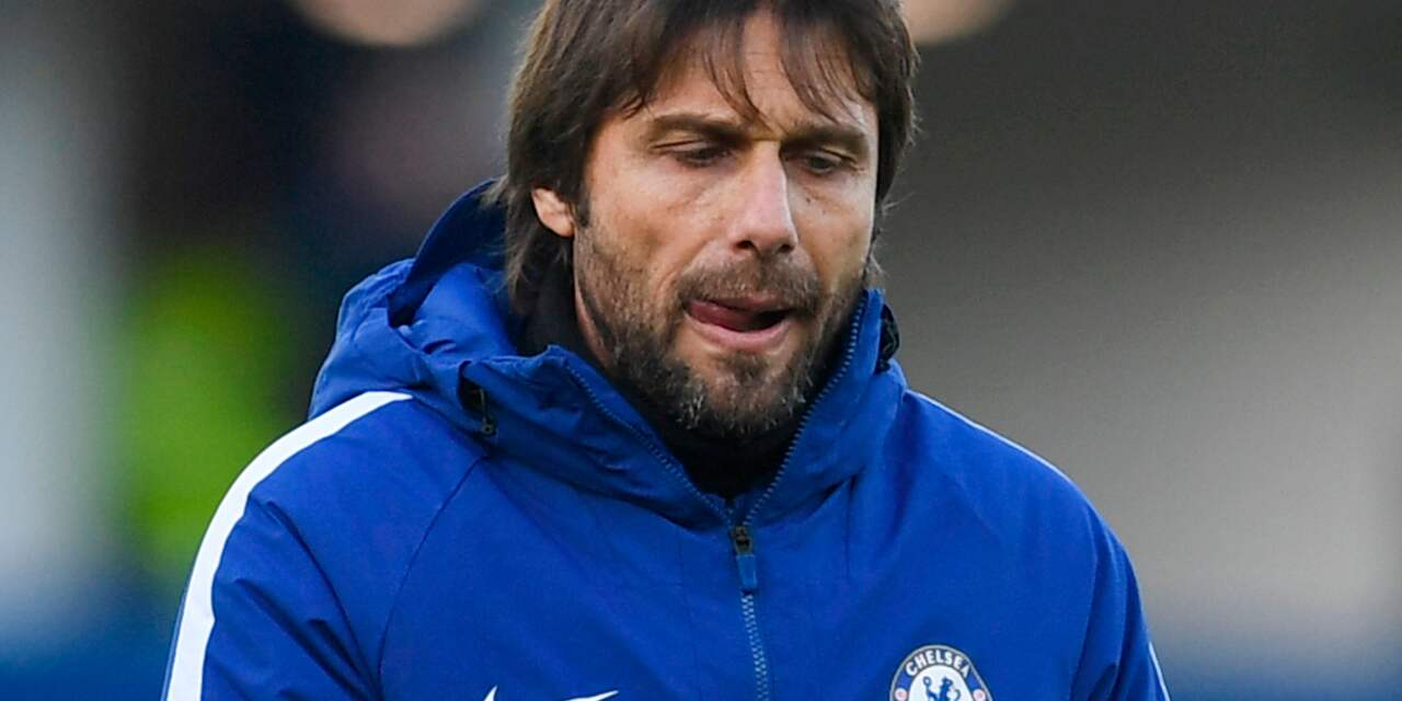 Chelsea-coach Conte fileert 'demente en seniele' Mourinho