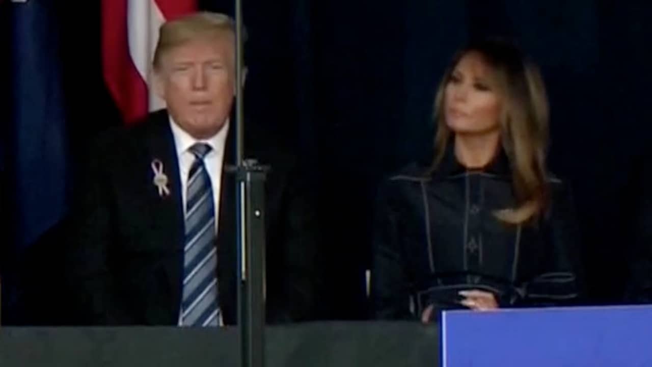 Beeld uit video: Live: Trump herdenkt aanslagen 9/11 in Pennsylvania