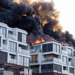 Alle 95 appartementen onbewoonbaar na brand in Amsterdam