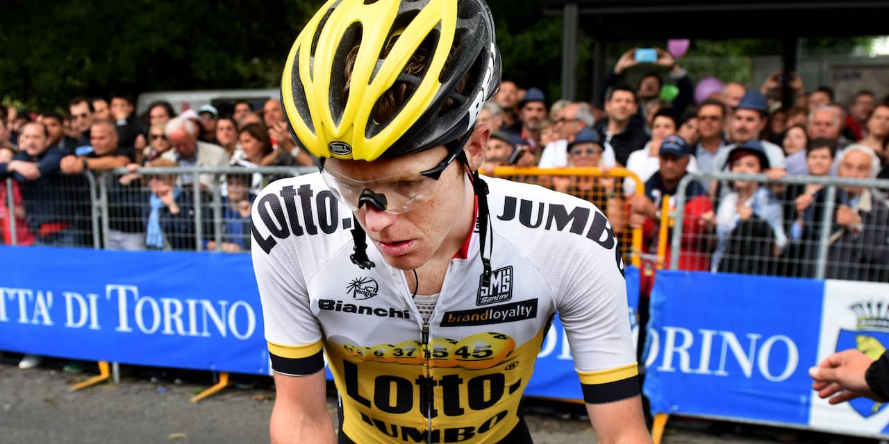 Kruijswijk houdt zuur gevoel over aan vierde plaats in Giro d'Italia
