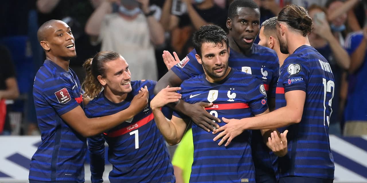 lus etnisch Hinder Griezmann bezorgt Frankrijk na matige serie welkome zege in WK-kwalificatie  | NU - Het laatste nieuws het eerst op NU.nl