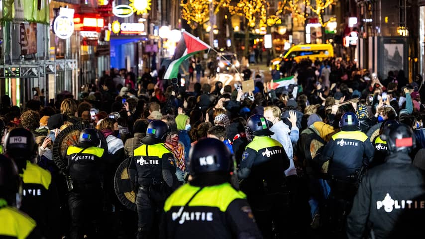 Amsterdam likt wonden na grimmige Palestina-protestacties, nog actie in Utrecht