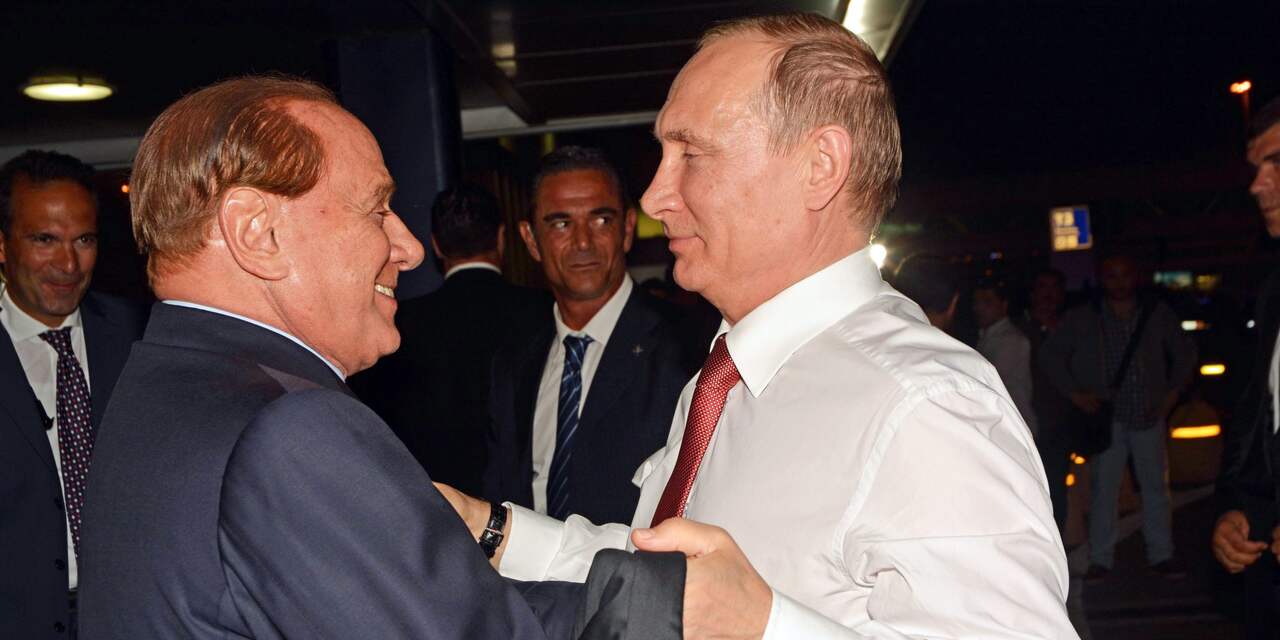 Poetin en Berlusconi praten over sancties tegen Rusland
