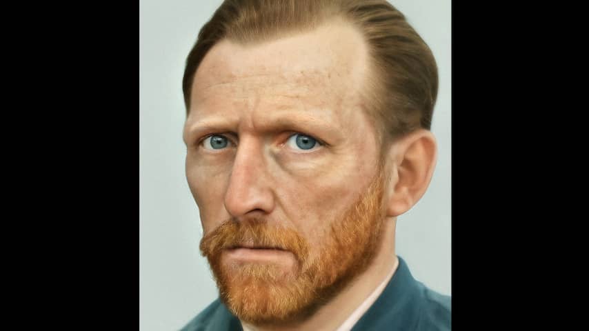 Digitale bewerking van Vincent van Gogh