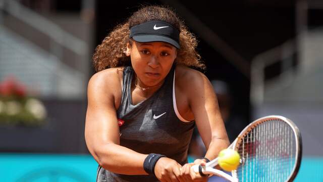 Naomi Osaka zal op Roland Garros niet bij persconferenties verschijnen.