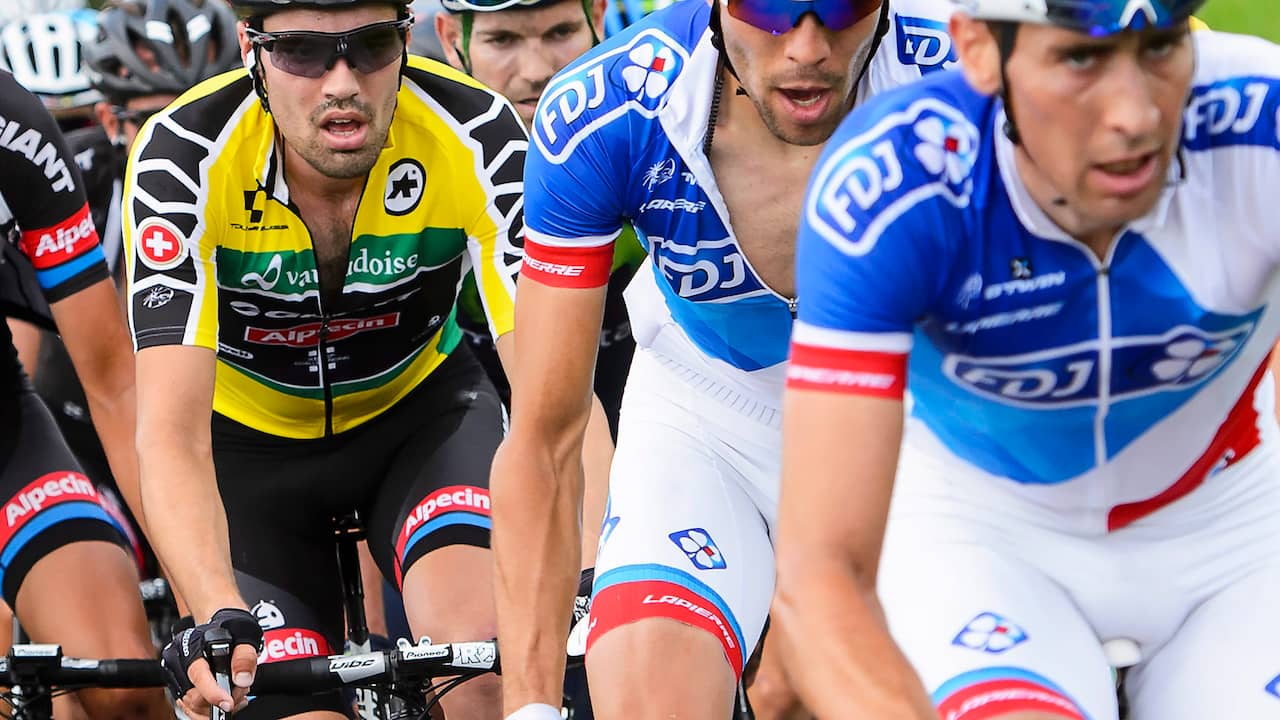 Leider Dumoulin vreest terugval in Ronde van Zwitserland Dumoulin behoudt gele trui in Ronde van Zwitserland
