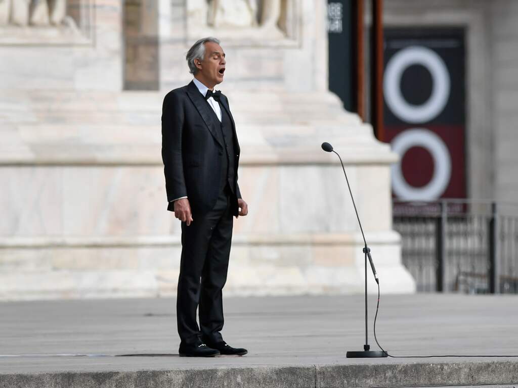 Paasoptreden Andrea Bocelli Haalt Binnen Dag Twintig Miljoen Streams Nu Het Laatste Nieuws Het Eerst Op Nu Nl