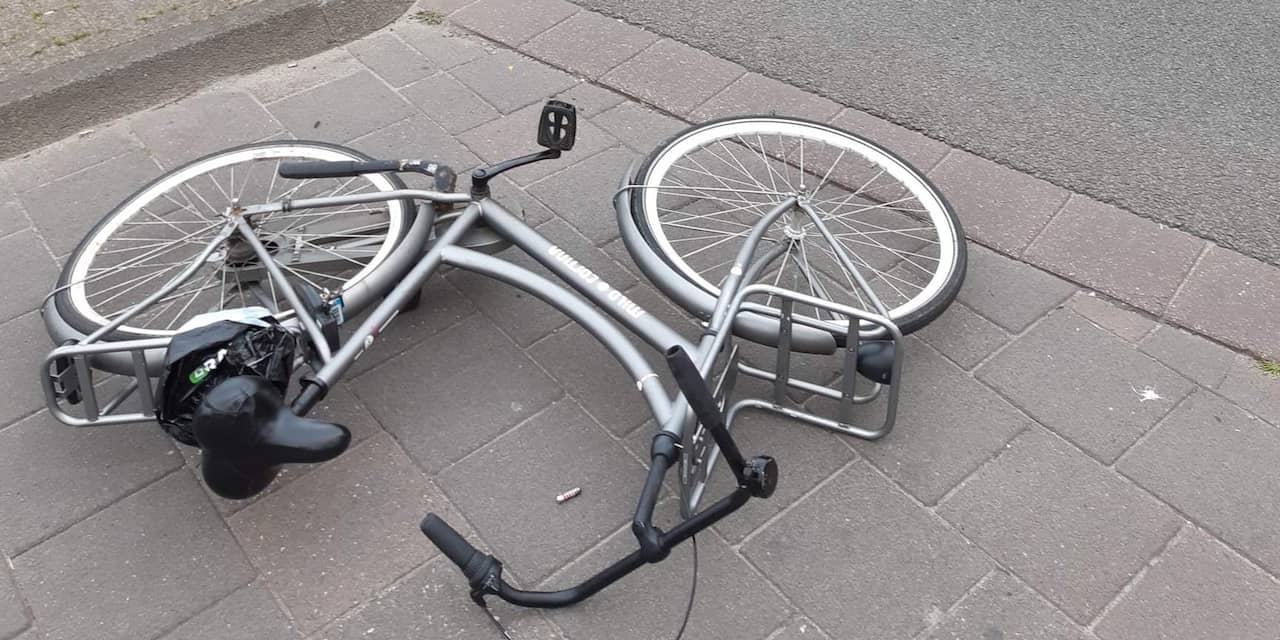 Drie fietsers aangereden in Eindhoven, automobilist rijdt door