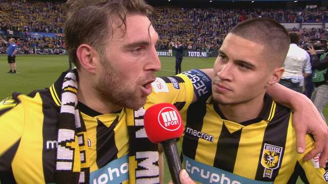 Vitesse-aanvoerder Kashia kan bekerwinst nauwelijks geloven