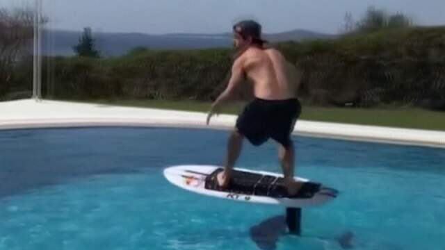 Extreme sporters gaan creatief te werk tijdens quarantaine