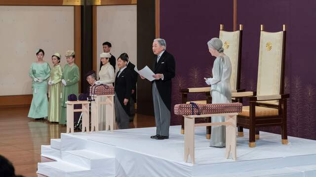 Met het aftreden van Keizer Akihito begon in Japan een nieuwe jaartelling