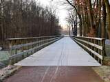 Spekglad bruggetje in Dordrecht afgesloten na meerdere valpartijen