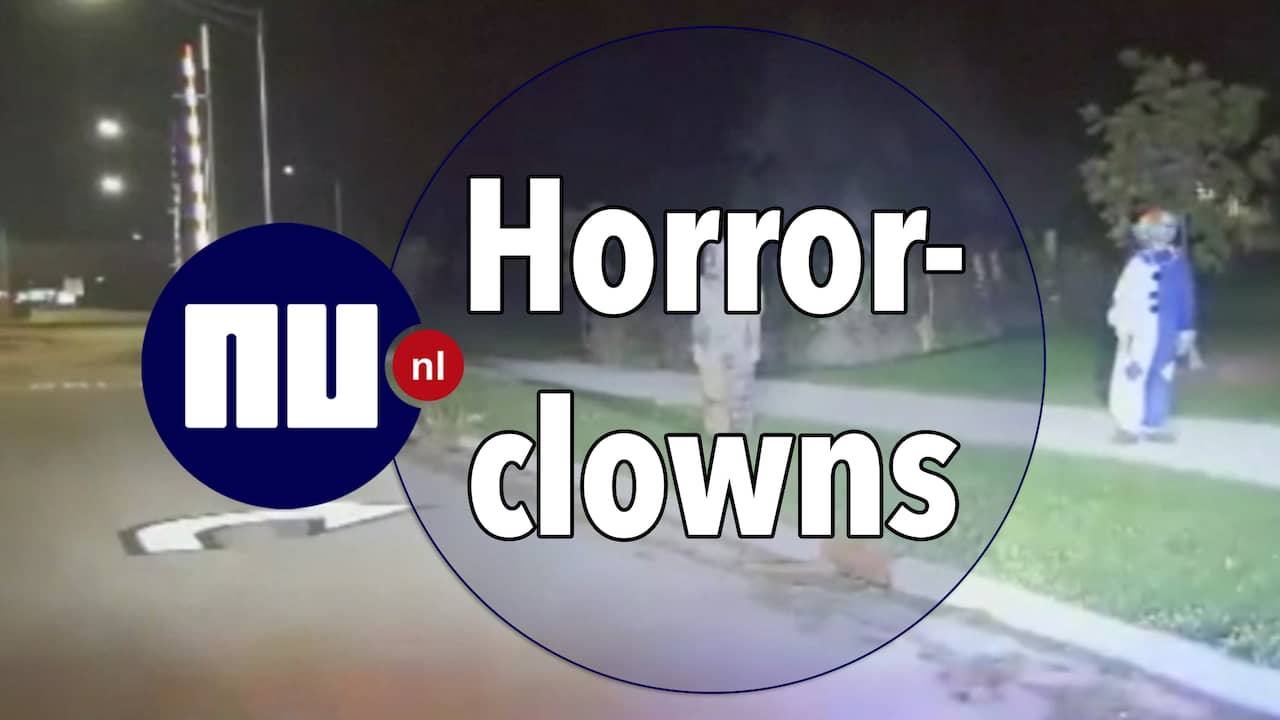 Ophef in tal van landen door 'horrorclowns'