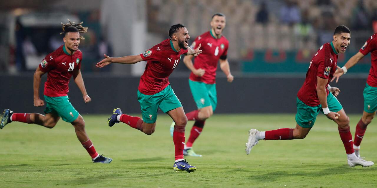 Marokko begint Afrika Cup goed, ook Gabon, Senegal en Guinee winnen met 1-0