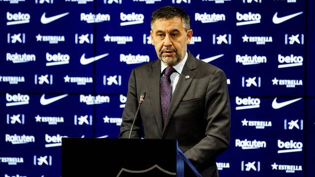 Josep Maria Bartomeu, de oud-voorzitter van FC Barcelona.