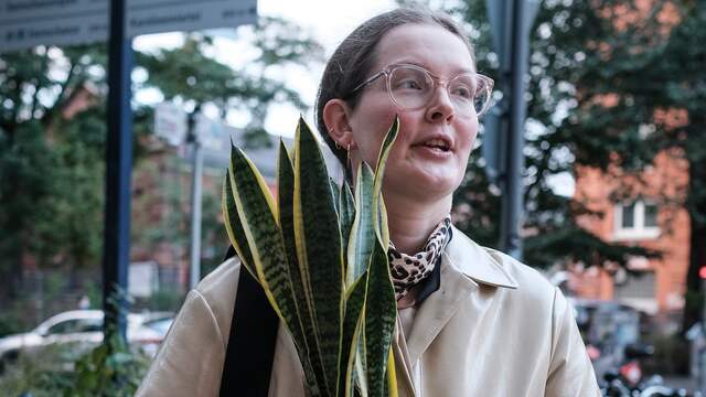 Jule: 'Je merkt weer dat mensen erg veel last hebben van de Duitse angst voor verandering. Ik hoop op een zo links mogelijke regering.'