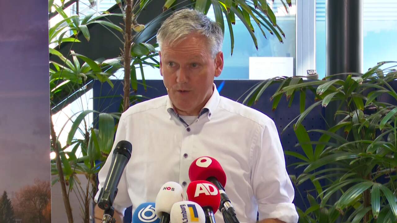 Beeld uit video: Veiligheidsregio waarschuwt voor 'fake news' over waterramp Limburg