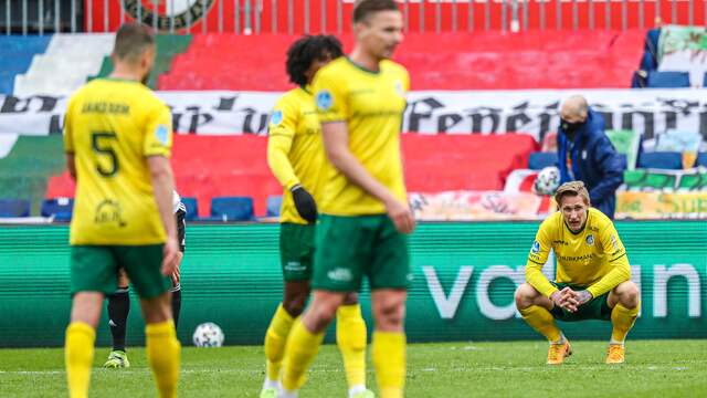 Fortuna Sittard slaagde er zondag niet in om Feyenoord aan het wankelen te brengen.