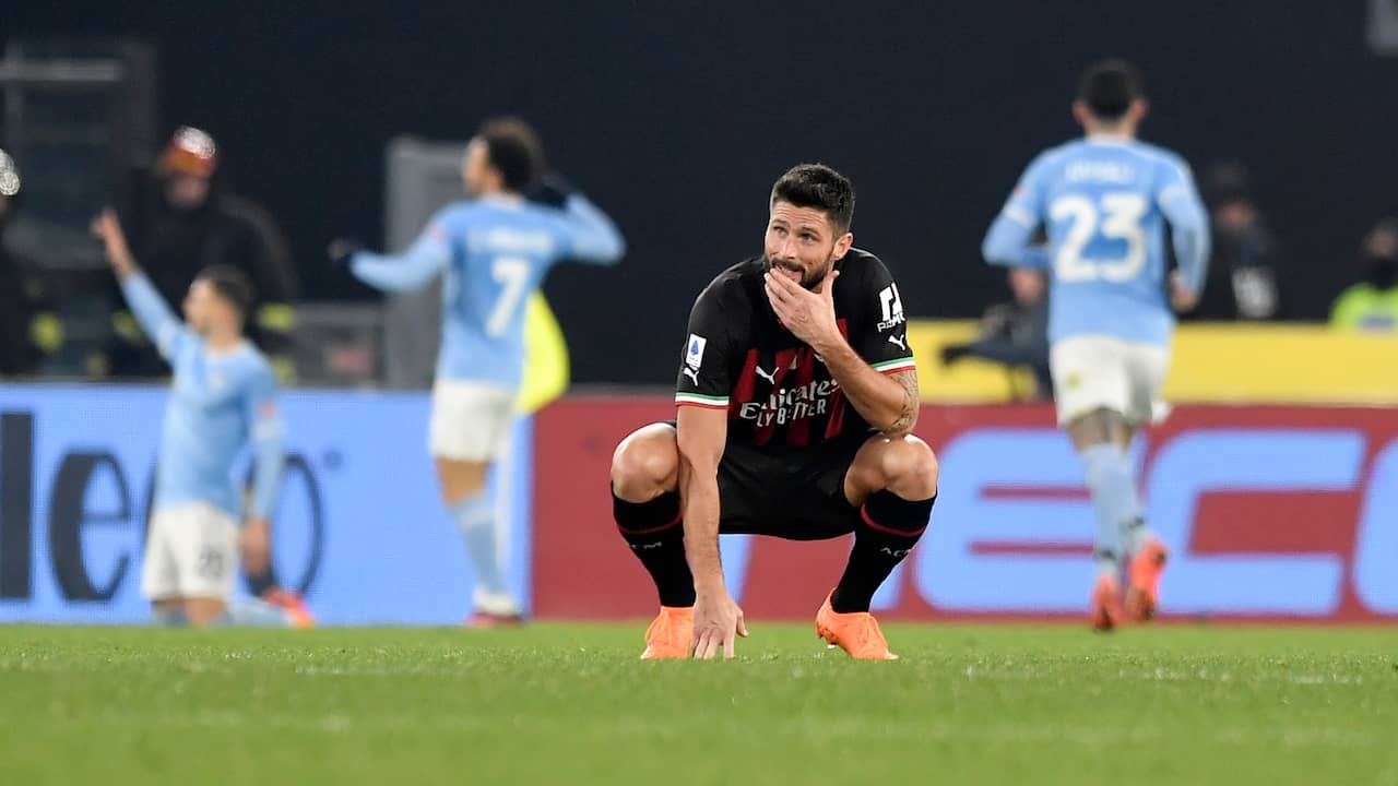 I campioni in carica dell’AC Milan sono caduti durante una visita alla Lazio |  Calcio