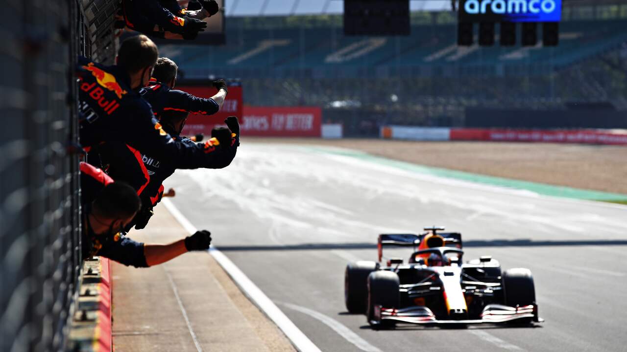 Verstappen verbreekt de Mercedes-dominantie met een overwinning op Silverstone.