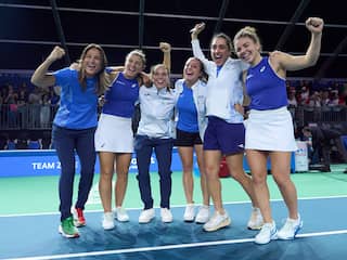 Italiaanse tennissters na tweede plek ditmaal de beste in Billie Jean King Cup