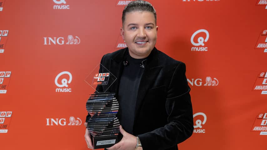 Marco Schuitmaker uitgeroepen tot Beste Nieuwkomer Top 40 Awards
