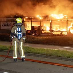 NL-Alert verstuurd in Haarlem vanwege grote brand, vuur inmiddels geblust