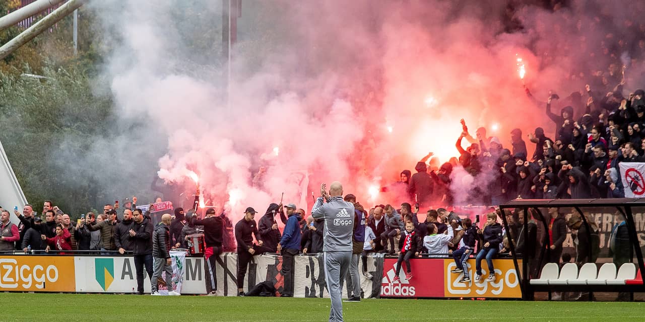 Ajax en Feyenoord werken laatste training voor Klassieker af