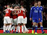 Arsenal boekt tegen Leicester City zevende zege op rij in Premier League