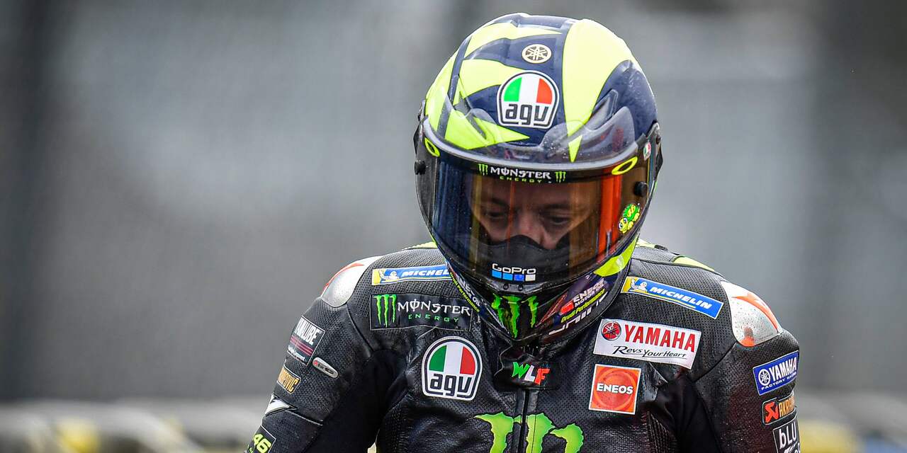 Rossi test positief op coronavirus en mist MotoGP-races in Aragón