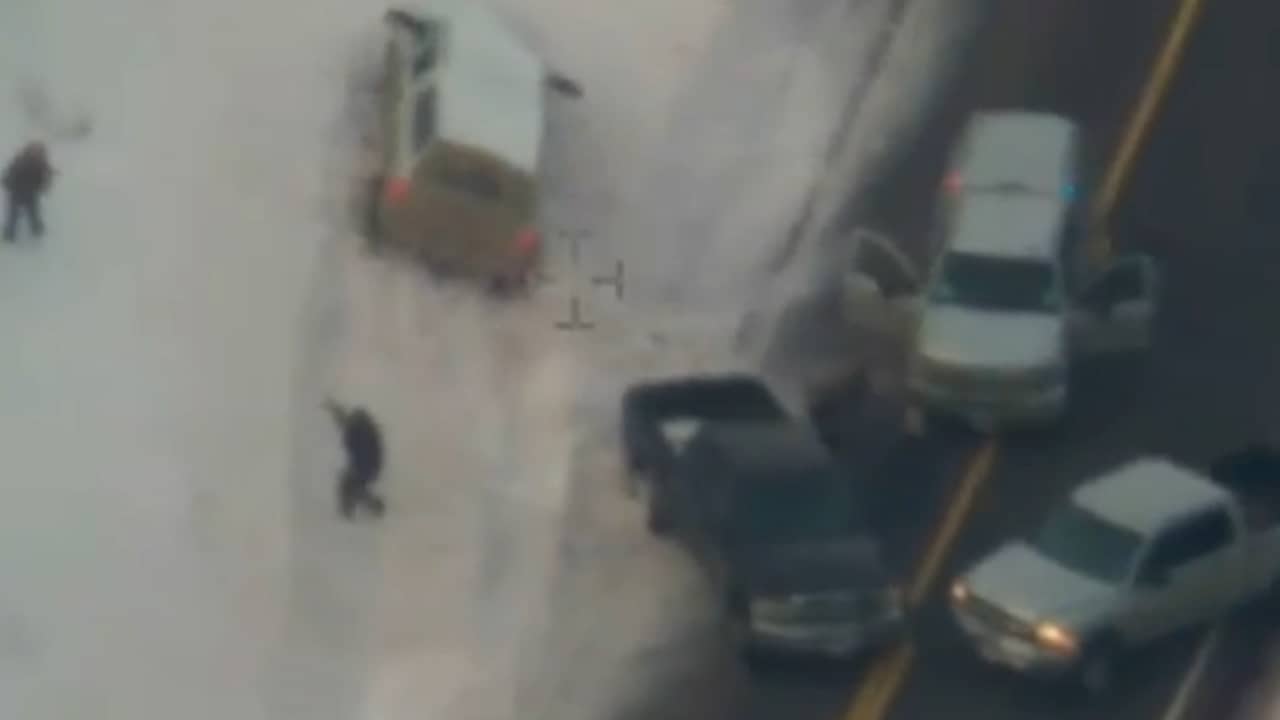 Beeld uit video: FBI geeft video vrij van dodelijke schietpartij
