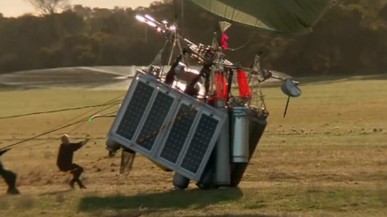 Rus claimt record solo ballonvlucht rond de wereld